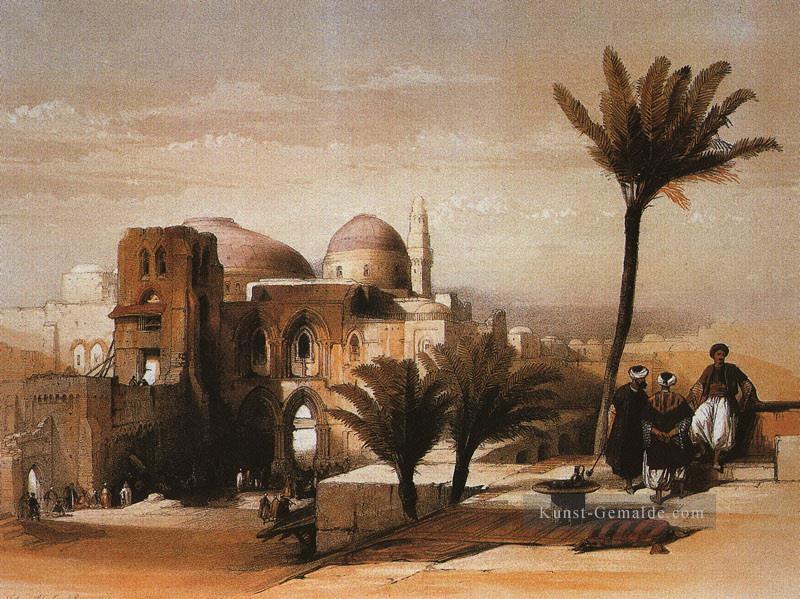 Die Moschee von Oar David Roberts islamisch Ölgemälde